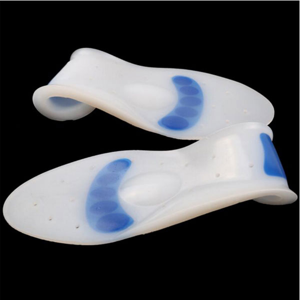 高品質快適なフットケア足底筋膜炎靴は、患者ZG - 217のためにシリコーンインソールを挿入します