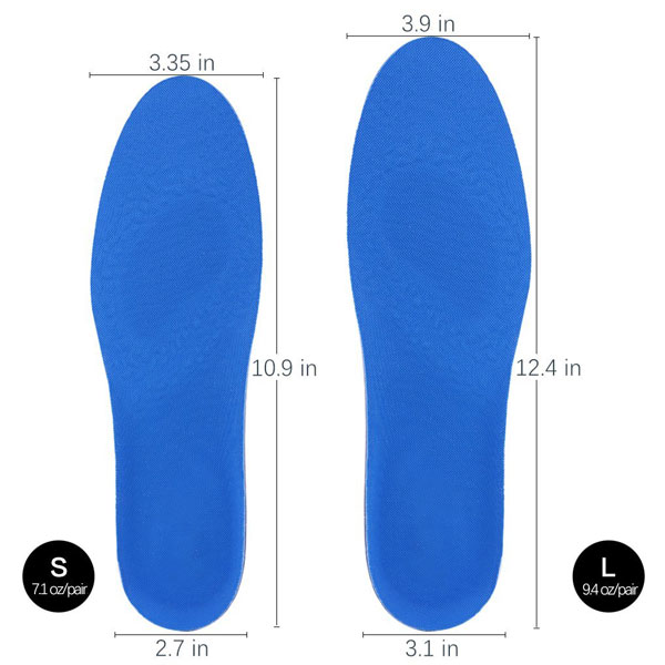 スポーツアーチサポート靴は、男性ZG - 261のために足底筋膜炎アスレチックインソールのためのジェル快適さインソールを挿入します