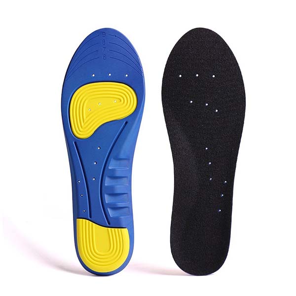 ショック吸収通気性インソールの装具ゲルスポーツコンフォート靴レディース女性ZZ - 256のインソール