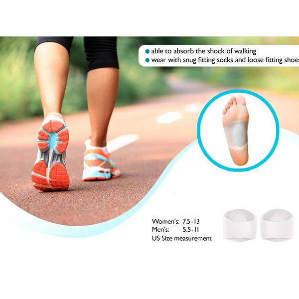 足底筋膜炎とフラット足足アーチ支持ZG - 212のための靴挿入足パッド