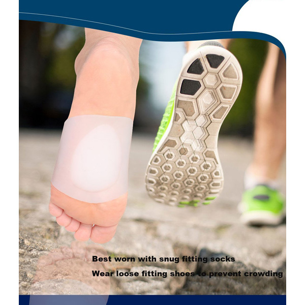 足底筋膜炎とフラット足足アーチ支持ZG - 212のための靴挿入足パッド