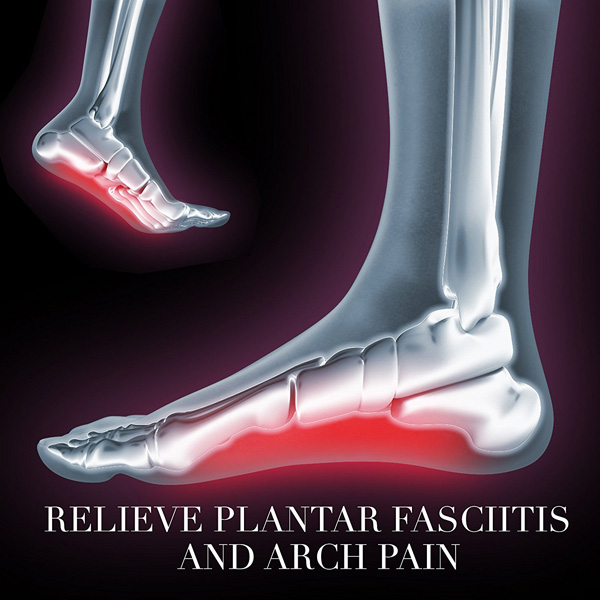 足のかかとのための足底筋膜炎アーチ支持ラップ