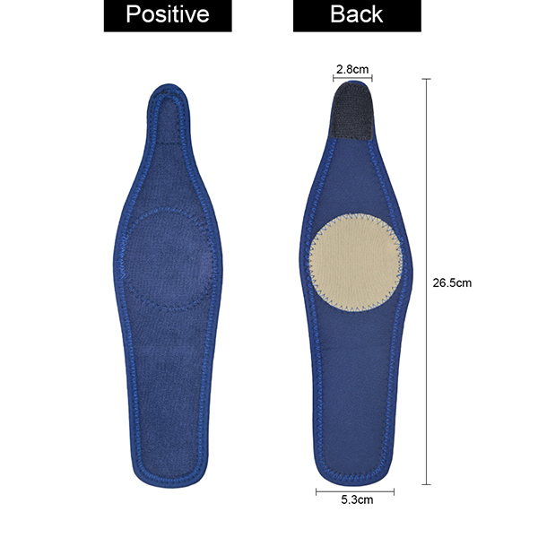 平らな装具足底筋膜炎支持ジェルクッションパッドかかとケアインソールフラット足修正ZG - 243